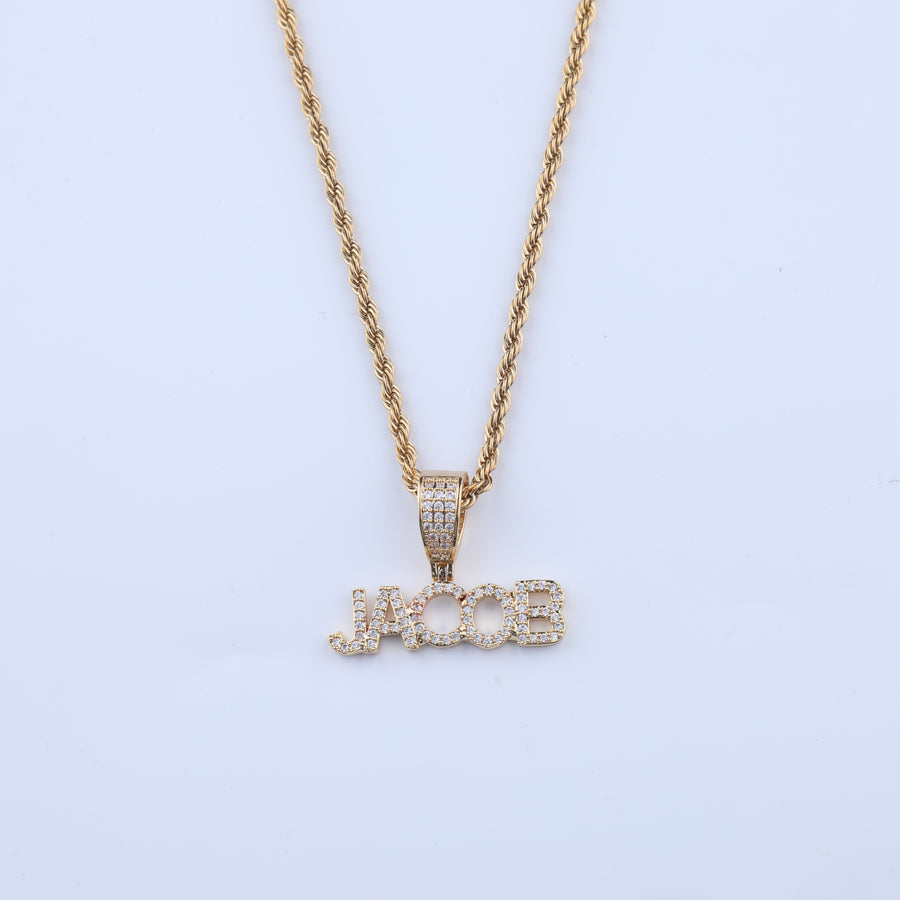 Personalized Iced Out Name Necklace – Evver